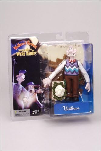 Wallace and Grommit Curse of the Were-Rabbit Action Figure : Wallace by Wallace and Gromit