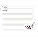 C.R. Gibson Red Blank Recipe Cards, 40 pc, 5'' W x 7'' L