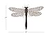 Deco 79 Metal Dragonfly Home Wall Decor Indoor Outdoor Wall Sculpture, Wall Art 40