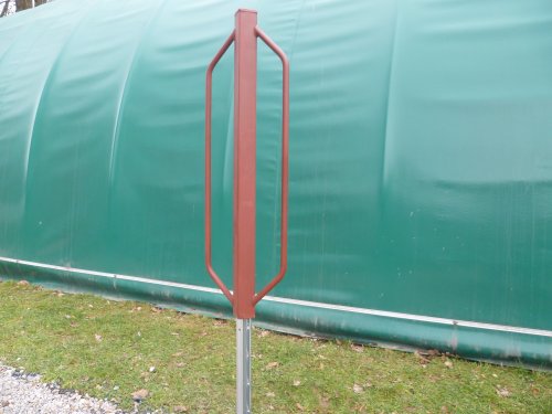 AQUAGART Z-Profil Zaunpfostenramme I Pfahlramme für Wildzaun Forstzaun Weidezaun I Einschlaghilfe Pfosten I Handramme für… – Bild 4