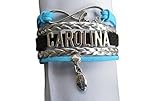 Carolina Panthers Bracelet - NFL Bracelet, Carolina Panthers Jewelry
