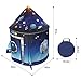 Secura Rocket Ship Kids Play Tent - Unique Space and Planet Playhouse Foldable Pop Up Tent for Indoor & Outdoor