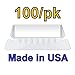 100 Pack Hanging Folder Tabs and Inserts, 2