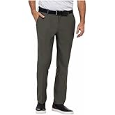 Greg Norman Men's ML75 Microlux Performance Classic Stretch Chino Pant (32Wx29L, Green)