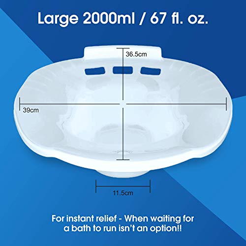 Sitz Bath Toilet SEAT Perineal Soaking Bath for Postpartum Care
