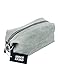 Dopp Kit by Abbot Fjord - Mens and Womens Water-Resistant Waxed Canvas Toiletry Bag for Travel - Durable and Adjustable (Grey)