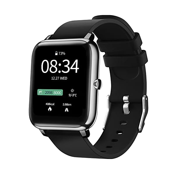 IDEALROYAL-Smart-Watch-P22-Fitness-Activity-Tracker-with-Heart-Rate-Monitor-Sleep-Monitor-Smart-Watch-Bluetooth-Camera-Control-14-Waterproof-Full-Touch-Screen-Smart-Band-Men-Women-for-Android-iOS Smart Watch, IDEALROYAL Fitness Tracker with Heart Rate Monitor, Sleep Monitor,1.4" Touch Screen,Waterproof Smartwatch Bluetooth Camera Control Fitness Watch for Man Woman Android iOS