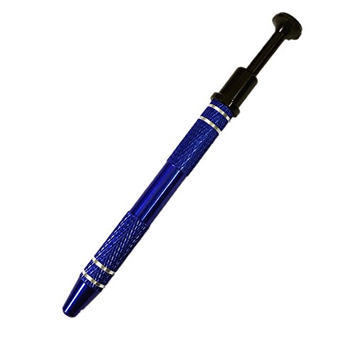 IC Pickup/Thread Picker/BGA Chip Picker/Electronic Component Catch/ 4 Clamp IC Chip Metal Catcher/Manicure Cotton Ball Claw.