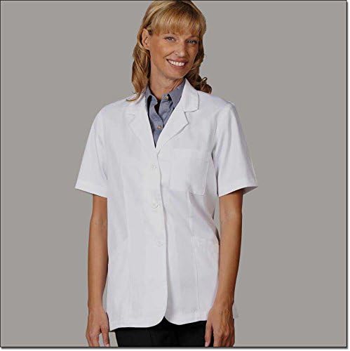 Fashion Seal Healthcare Women's Short Sleeve Lab Coat (Extra Small)