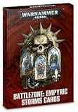 Data Cards: Battlezone Empyric Storm Cards Games Workshop ( 40-09-60 )