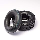 HML MOTOR 9x3.50-4 Tire and Tube 4Ply for Garden Lawnmower and Scooters Flat Free
