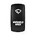 Bright Light Powersports Laser Backlit Blue LED Light Rocker Switch WINDSHIELD WIPER On/Off 20A 12V