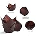 TRUSBER Cupcake Liners, 150 pieces Tulip Muffin Wrappers Paper Liners Baking Cup Holders for Wedding, Birthday, Christmas, Baby Shower Parties