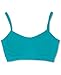 Soul Flower Organic Cotton Bralette Bra for Women - Ladies Eco-Friendly Wirefree Sports Bra - Made in The USA