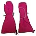 N'Ice Caps Kids Waterproof Snow Mittens Elbow Length Boys Girls Thinsulate Insulated Gloves (2-3 Years, Fuchsia)
