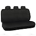 Charcoal Polyester Cloth Seat Covers for Car SUV & Charcoal Tribal Carpet Mats
