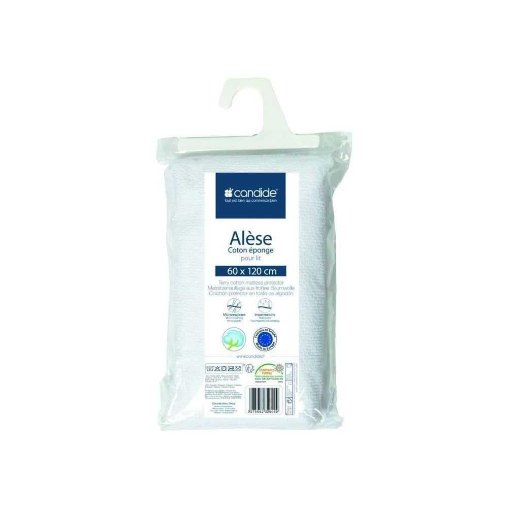 Candide White Terry Mattress Protector, Size to Choose from