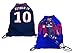 Neymar Jersey Style T-shirt Kids Neymar Jr Jersey PSG T-shirt Gift Set Youth Sizes ✓ Premium Quality ✓ ✓ Soccer Backpack Gift Packaging (YM 8-10 Years Old, Neymar Jr)