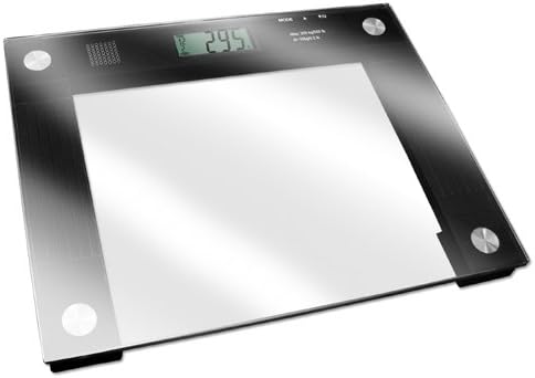 Talking X-Wide Glass Scale 550# Wt. Cap.