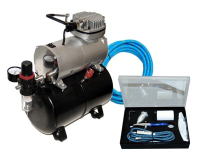 Master Airbrush Model G78 Etching Airbrush System with AirBrush-Depot TC-20T ...