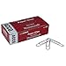 ACCO Non-Skid Paper Clips, No.4 Jumbo Size, Silver, Box of 100 Clips, 1 Box (72585)
