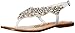 Naughty Monkey Women's Pearl Gem Dress Sandal