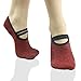 Yoga Pilates Grip Socks, RANDY SUN Women's Gift Exercise Sock for Ballet Barre Non Slip with Silicone