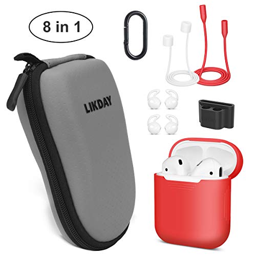 En Airpods Accesorios Set Likday Silicone Case Argentina Ubuy