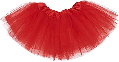 Girls Classic 4 Layers Tulle Tutu Skirt for Party Dress Up