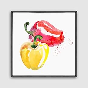 Framed Vegetables Theme Design Home Artwork for Living Room Bedroom
