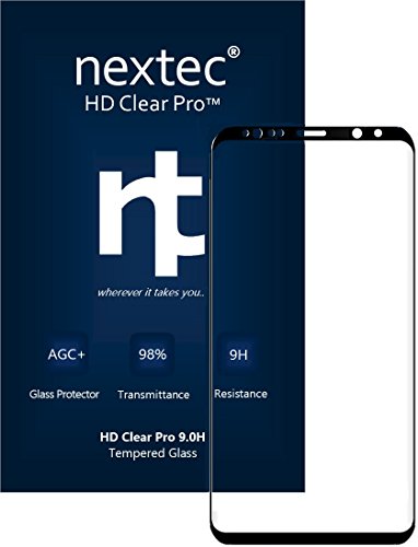Nextec galaxy note 8 screen protector, 2 pack/3d (full …
