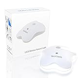 TedGem Motion-Activated LED Night Light, Wireless Battery-Powered LED Light, Auto On/Off Magnet Stick-Anywhere Night Light - 1 Pack
