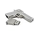 CHUYI 8GB Pen Drive Gun Shape USB 2.0 Flash Drive Metal Memory Stick (Silver)