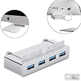 USB 3.0 HUB, Cateck Premium 4-Port USB 3.0 Hub with 2-Foot USB 3.0 Cable Exclusively Designed For iMac Slim Unibody
