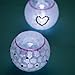 CRAFTIVITY Lovely Lights Craft Kit - Makes 2 Decoupage Tea Light Lanterns