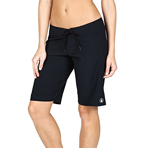 Women’s Simply Solid 11Classic Swim Boardshort, Black, 13