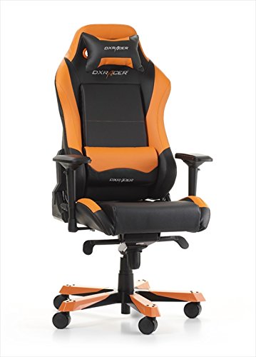 DXRacer CRAFT L Nero & Bianco EPU Pelle La Sedia da Gaming Originale