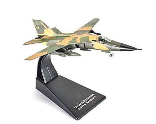 Atlas Editions F-111A Aardvark - 1:144 Scale Model Airplane, Military, Adults, Hobbyists, Unisex
