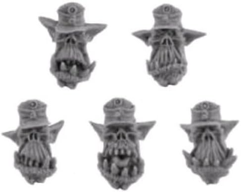 Kromlech Conversion Bitz: Orc Afrika Korps Heads (10) Miniature TOYS