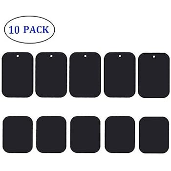 Phone Magnet Sticker, JTS Mount Metal Plate, Cell Phone Magnetic Plate (10 Pack) for Phone Magnet, Magnetic Mount, Car Mount Magnet