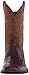 Ariat Mens Sport Wide Square Toe Western Boot Fiddle Brown/Powder Brown 10