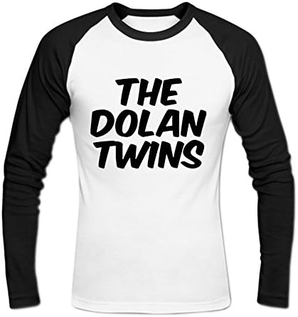 Men's The Dolan Twins Baseball Cotton T Shirt M White