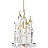Lenox 2020 Disney Castle Ornament, 0.50 LB, Metallic