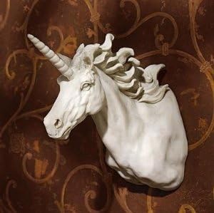 Decorative Alicorn Unicorn Trophy Wall Sculpture