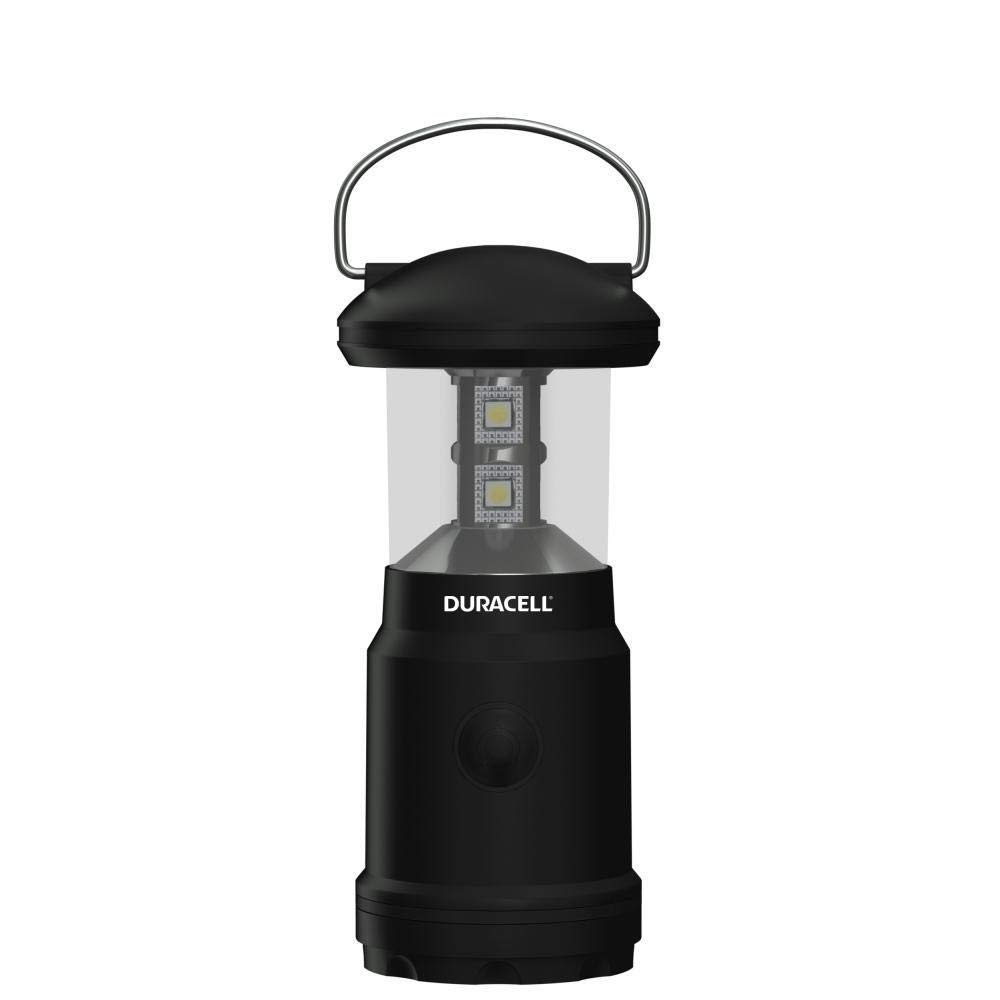 Duracell Flashlight, Explorer LANTERN Series Lantern Torch, 90 Lumen LED Light, Black Plastic Finish, Duracell Batteries Included (Pack of 1) (LNT-20)