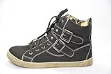 Dream Pairs NY-3 Women Studded Double Buckles Cuff High Top Sneaker