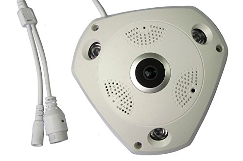 PWRGLXY 960P IR Network 3D panoramic VR camera Office Security CCTV System PLA/NTSC Surveillance HA-WY05