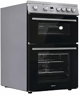 Hisense HDE3211BXUK 60cm Electric Cooker with Ceramic Hob Brushed Stainless view 9