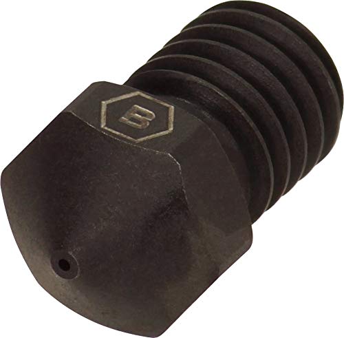 BROZZL RepRap 1.75 mm Hardened Steel Nozzle 0.6 mm Diameter for Prusa i3