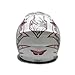TMS Youth Kids Pink Butterfly Dirtbike Atv Motocross Helmet Mx (Medium)
